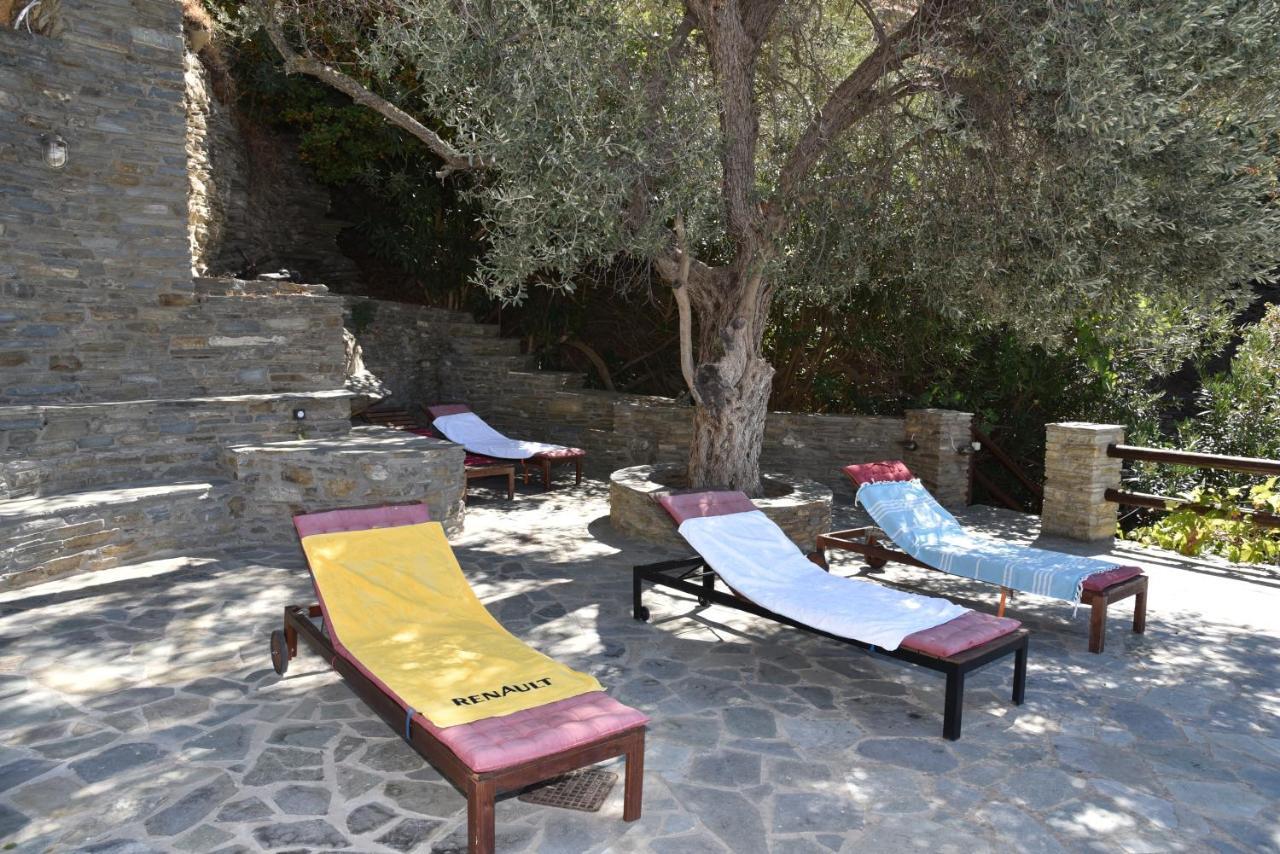 Andros Escape Condos Korthio Buitenkant foto