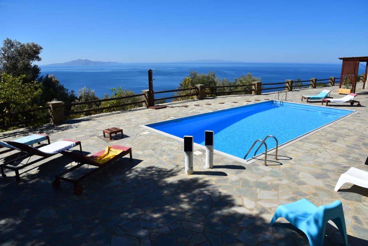 Andros Escape Condos Korthio Buitenkant foto