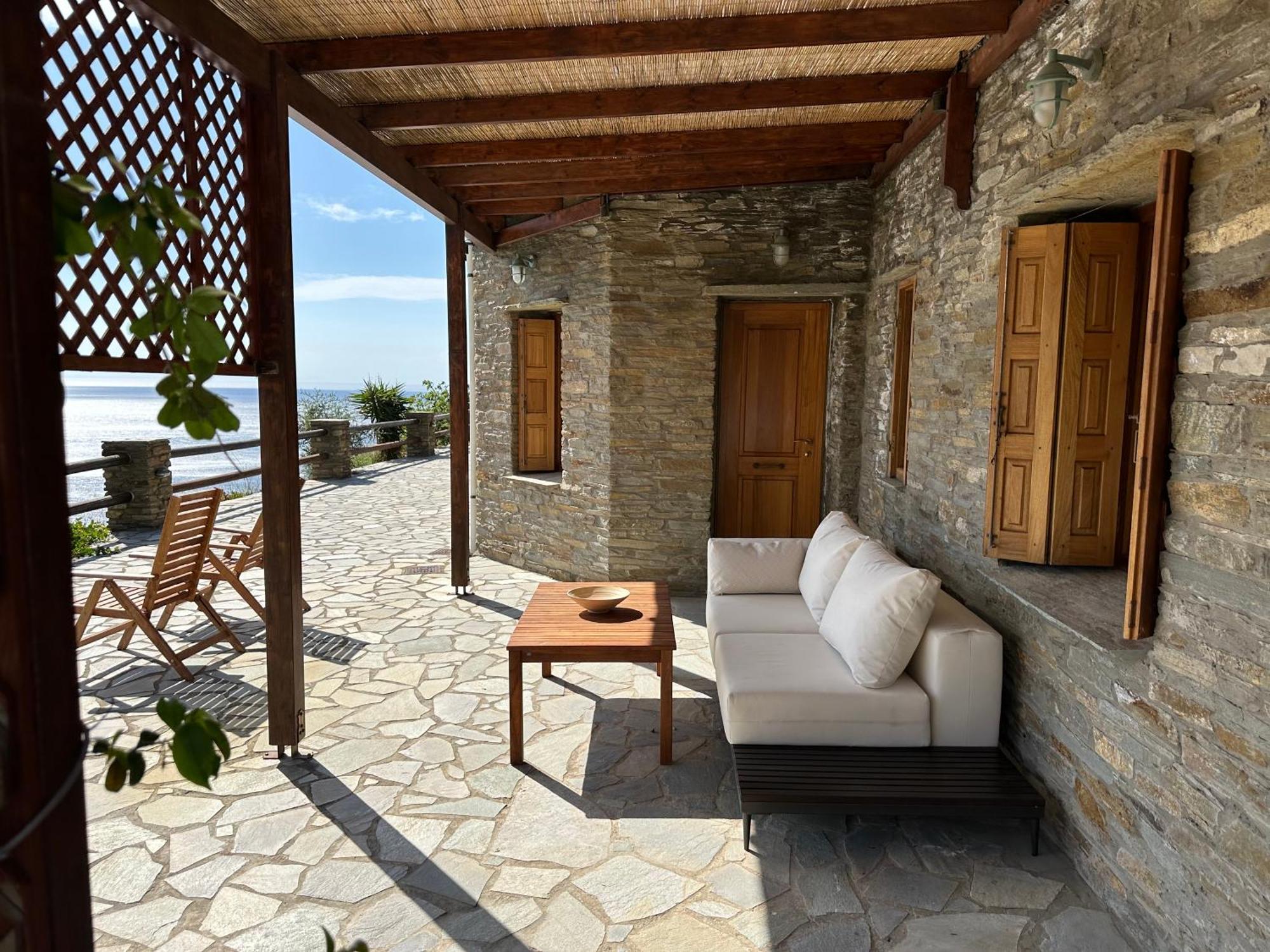 Andros Escape Condos Korthio Buitenkant foto